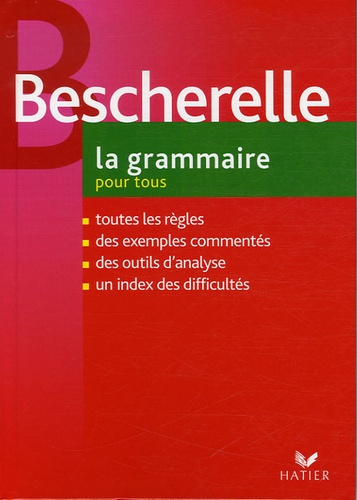 Bescherelle : La Grammaire pour tous 9782218922640-besche