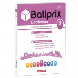 Dernières parutions dans , Batiprix Bordereau 2022 - volume 5 