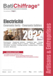 Dernières parutions dans , Batichiffrage 2022 - Électricité 