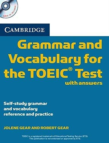 Cambridge Grammar and Vocabulary for the TOEIC Test with Answers