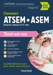 La couverture et les autres extraits de Concours ATSEM ASEM 2024-2025