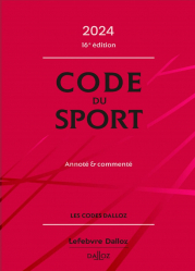 La couverture et les autres extraits de Code du sport 2024