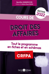 Dernières parutions dans , Cours de droit des affaires 2022 - CRFPA 