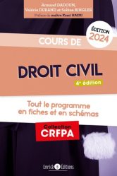 Dernières parutions dans , Cours de droit civil 2024 - CRFPA 