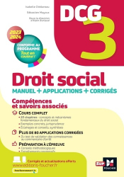 Dernières parutions dans , DCG 3 - Droit social - Edition 2023-2024 