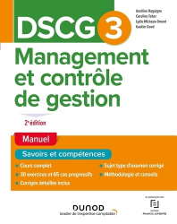 Dernières parutions dans , DSCG 3 Management et contrôle de gestion 