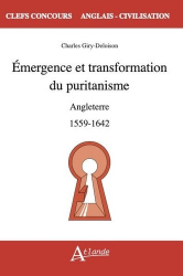 La couverture et les autres extraits de Emergence et transformation du puritanisme