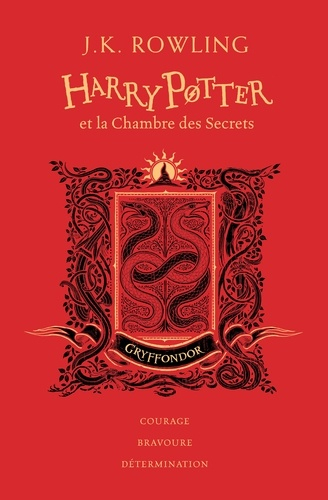 Harry Potter Tome 2 : Harry Potter et la chambre des secrets - Edition  Collector 20e Anniversaire - GRYFFONDOR Courage-Bravoure-Détermination -  gallimard editions - 9782075117548 - Livre 