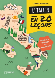 La couverture et les autres extraits de L'italien en 20 leçons