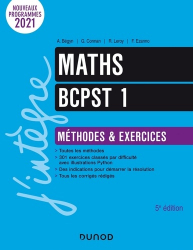 Dernières parutions dans , Maths BCPST 1 