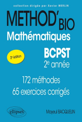 Dernières parutions dans , Mathématiques BCPST -2e année 