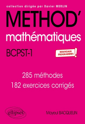 Dernières parutions dans , Mathématiques BCPST 1re année 