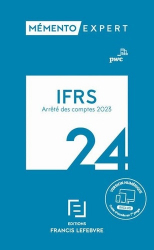 La couverture et les autres extraits de Mémento Lefebvre IFRS 2024
