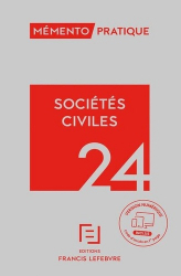 Dernières parutions dans , Mémento Lefebvre Sociétés Civiles 2024 