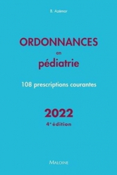 La couverture et les autres extraits de Ordonnances en pédiatrie 2022