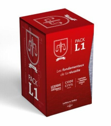 Dernières parutions dans , Pack L1 2024 : Code civil - Lexique des termes juridiques - Constitution de la République Fr. 