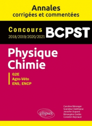 Dernières parutions dans , PHYSIQUE-CHIMIE : BCPST  -  ANNALES CORRIGEES ET COMMENTEES  -  CONCOURS 2018/2019/2020/2021  | 
