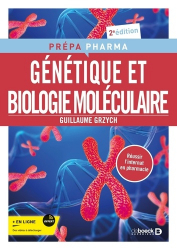 Dernières parutions dans , Prépa Pharma - Génétique et biologie moléculaire 