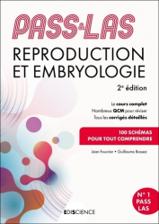 La couverture et les autres extraits de Reproduction et Embryologie - PASS et LAS