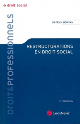Dernières parutions sur Politiques sociales, Restructurations en droit social. 5e édition 