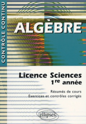 Algèbre Licence Sciences 1ère année