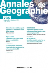 Annales de géographie - Nº 735 4/2020