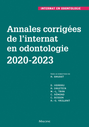 Meilleures ventes chez Meilleures ventes de la collection Internat en odontologie - maloine, Annales corrigées de l'internat en odontologie 2020-2023