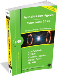 Annales 2020 - PSI mathématiques et informatique