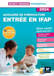 Auxiliaire de puériculture - Entrée en IFAP 2024