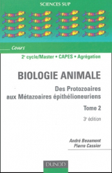 Biologie animale Tome 2