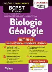 Vous recherchez les livres à venir en Sciences de la Vie, Biologie-Géologie BCPST 1re année