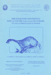 Bibliographie descriptive sur la loutre (Lutra lutra) en Europe et les Lutrinés dans le monde