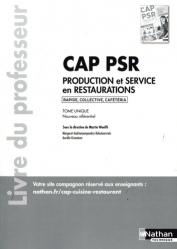 CAP Production et service en restaurations (rapide, collective, cafétéria) 2023