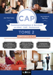 CAP Commercialisation & Services en Hôtel-Café-Restaurant 1re et 2e années