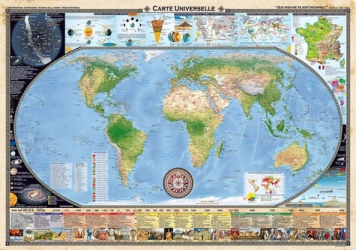 Carte universelle et frise historique