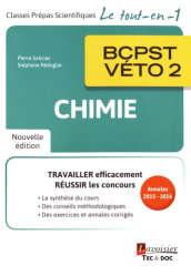 Chimie BCPST-VÉTO 2