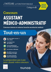 Concours Assistant médico-administratif 2021-2022