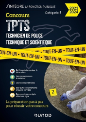 Concours TPTS Technicien Police technique et scientifique
