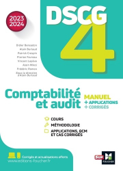 Comptabilité et audit DSCG 4 2023-2024