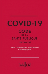 Covid-19 - Extrait du Code de la santé publique