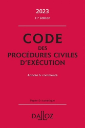 Code des procédures civiles d'exécution