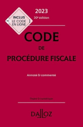 Code de procédure fiscale
