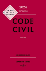 Code civil annoté 2024