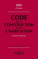 Code de la construction et de l'habitation