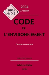 Code de l'environnement 2024