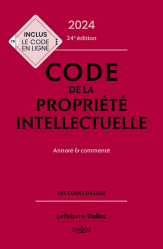Code de la propriété intellectuelle 2024