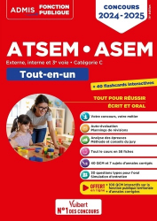 Concours ATSEM-ASEM Externe, interne et 3e voie, Catégorie C 2024-2025