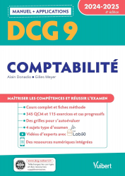 Vous recherchez les livres à venir en DCG - DSCG - DEC, Comptabilité DCG 9 2024-2025
