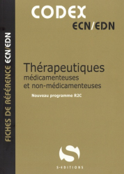 Codex ECN/EDN Thérapeutiques médicamenteuses et non-médicamenteuses
