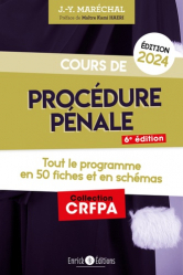 Cours de procédure pénale 2024 - CRFPA
